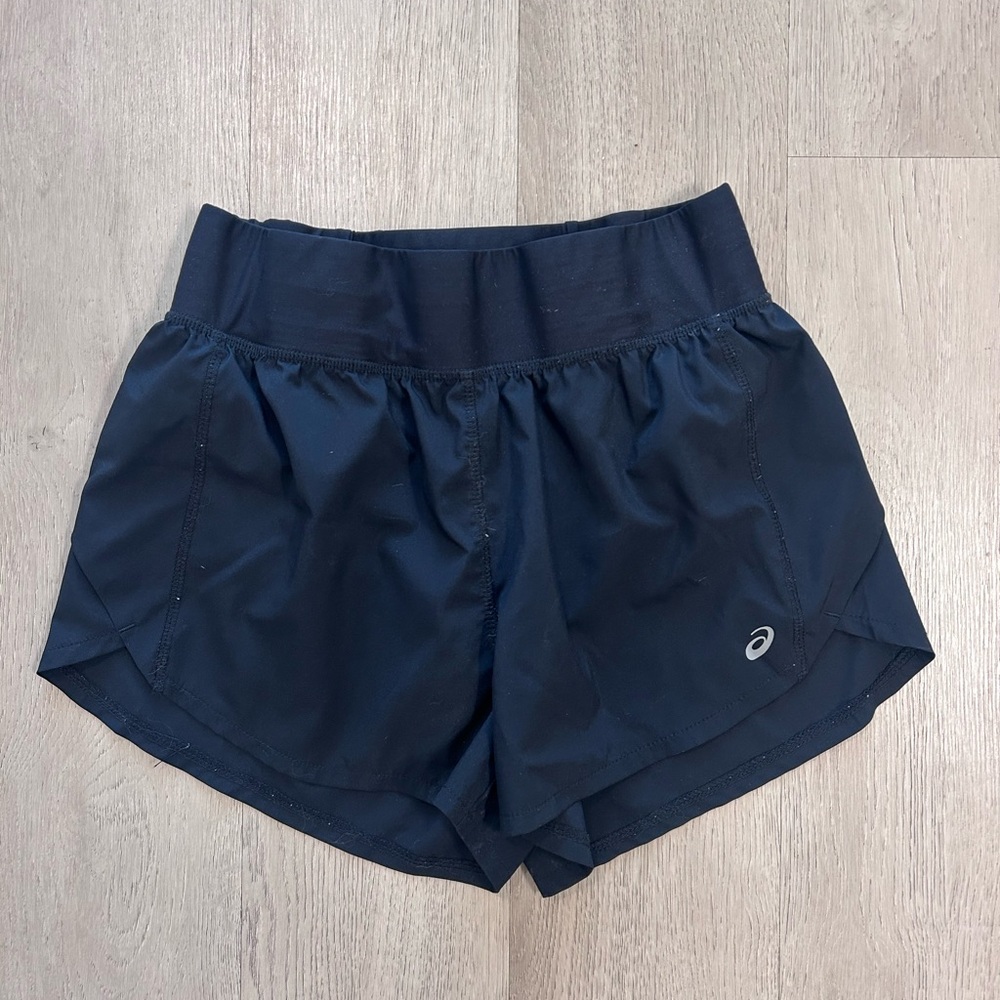 Asics Women's Navy Athletic Shorts